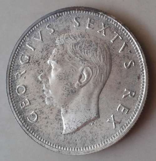 1952 Union silver 2 1/2 Shillings in proof