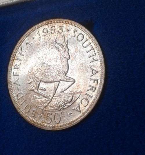 Scarcer 1963 S.A short proof set in case