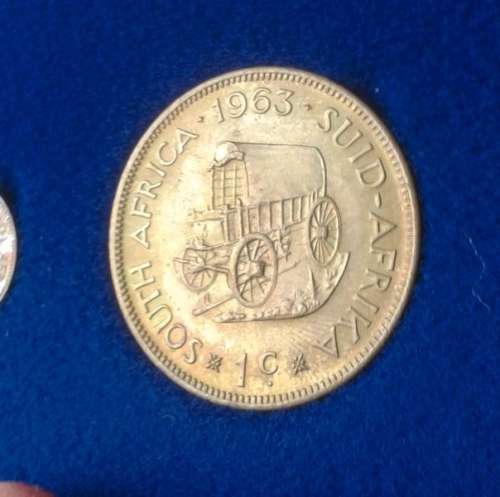 Scarcer 1963 S.A short proof set in case