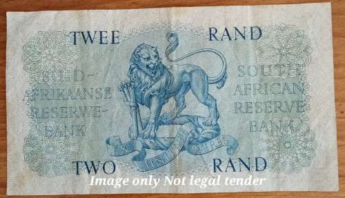 G.Rissik 1962 large old R2 note (low number)