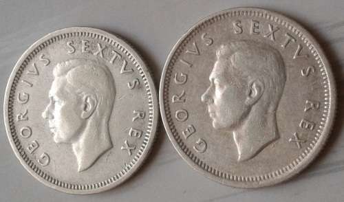 Nice 1950 union silver sixpence