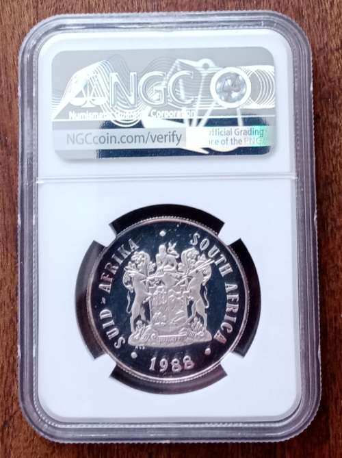 1988 Great Trek proof silver R1 NGC PF66 Cameo (Only 3)