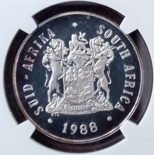 1988 Great Trek proof silver R1 NGC PF66 Cameo (Only 3)