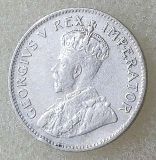 1935 Union silver tickey in VF+