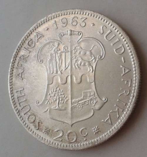 Nice 1963 uncirculated silver 20c