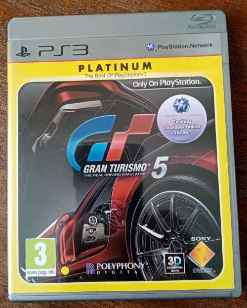 Gran Turismo 5 PS3 (Like new)