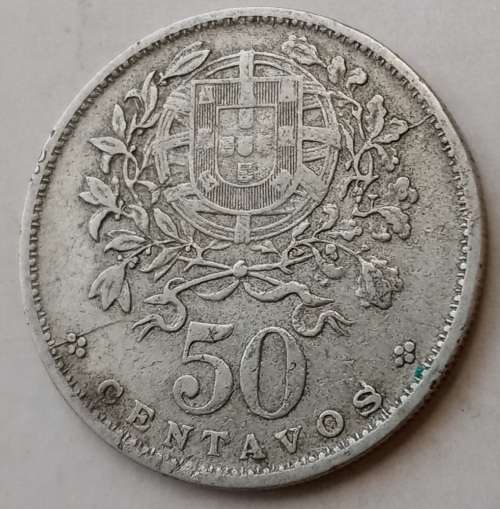 1930 Portugal 50 Centavos