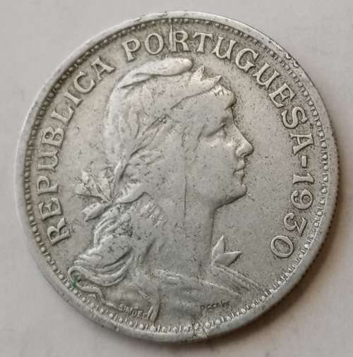 1930 Portugal 50 Centavos