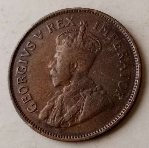 1928 Union 1/2 penny