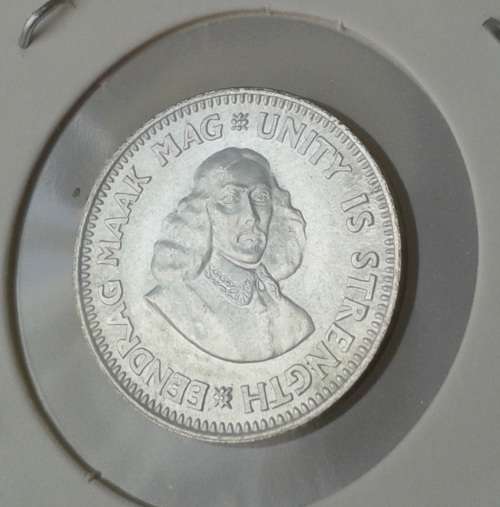 Scarce 1964 republic silver 2 1/2c in lustrous uncirculated (low mintage).