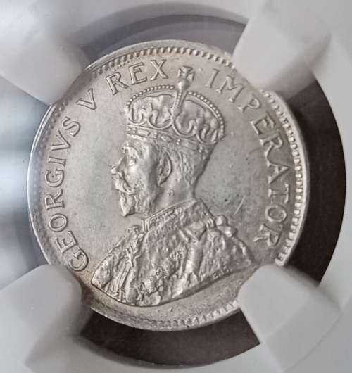 1926 Union silver tickey NGC AU Details