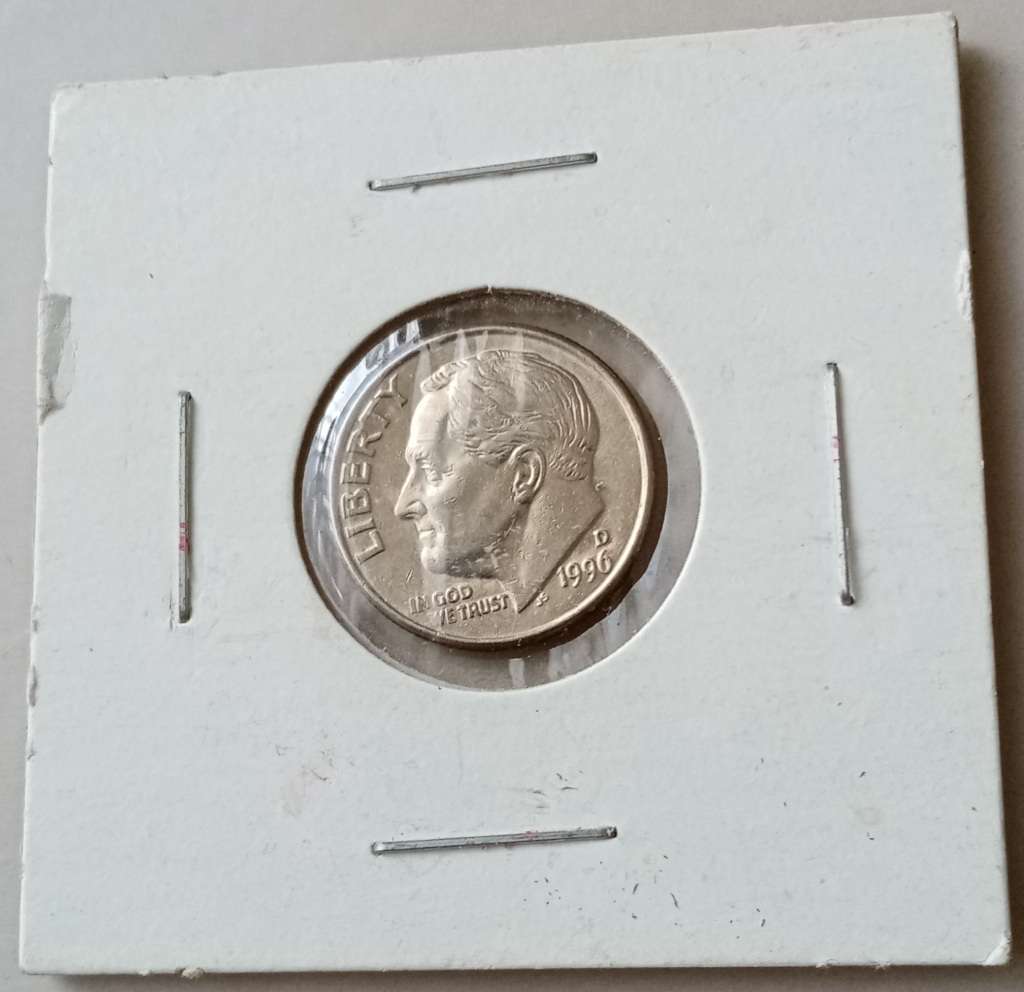 1996 D USA Roosevelt dime