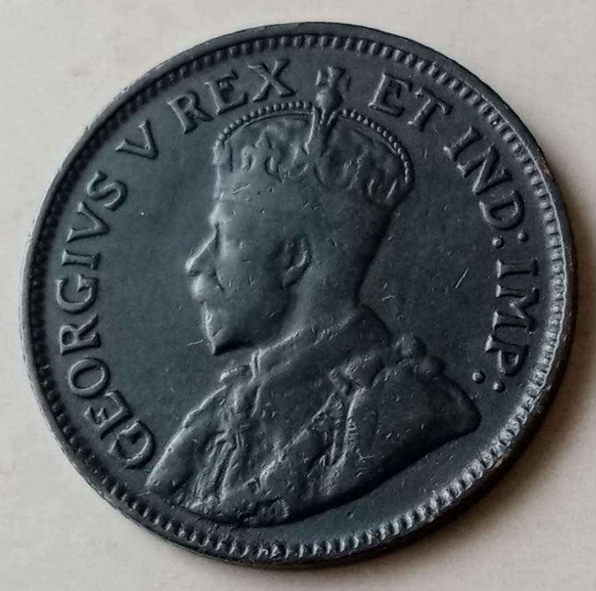 Nice 1921 East Africa silver 50c