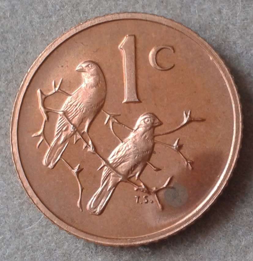 1973 Republic proof 1c