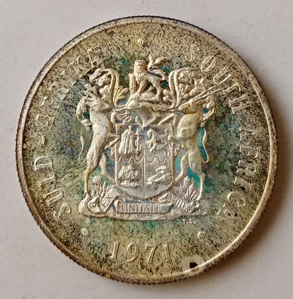 Nice 1971 S.A short proof set with silver R1