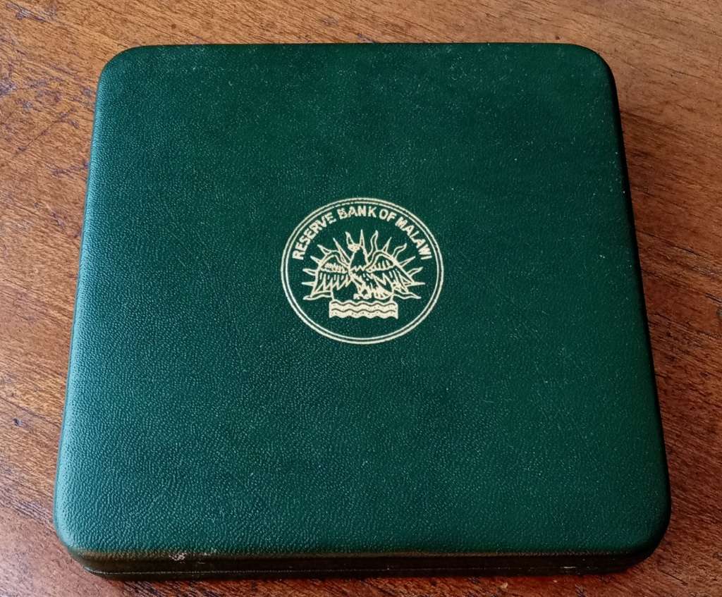 1964 Malawi proof set of 4 coins in original box (mintage: 10000)