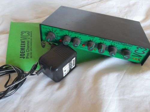 2 X Joe Meek Pro Channel VC3 Mic-Pre Opto Compressor Enhancer