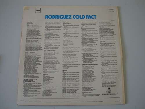 Rodriguez - Cold Fact LP