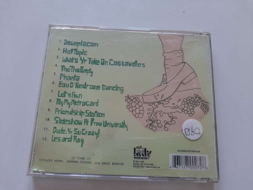 Le Tigre - Le Tigre CD