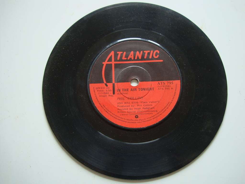 Phil Collins - In the air tonight 7` single