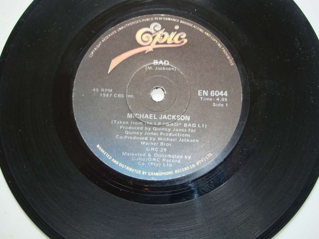 Michael Jackson - Bad 7` single