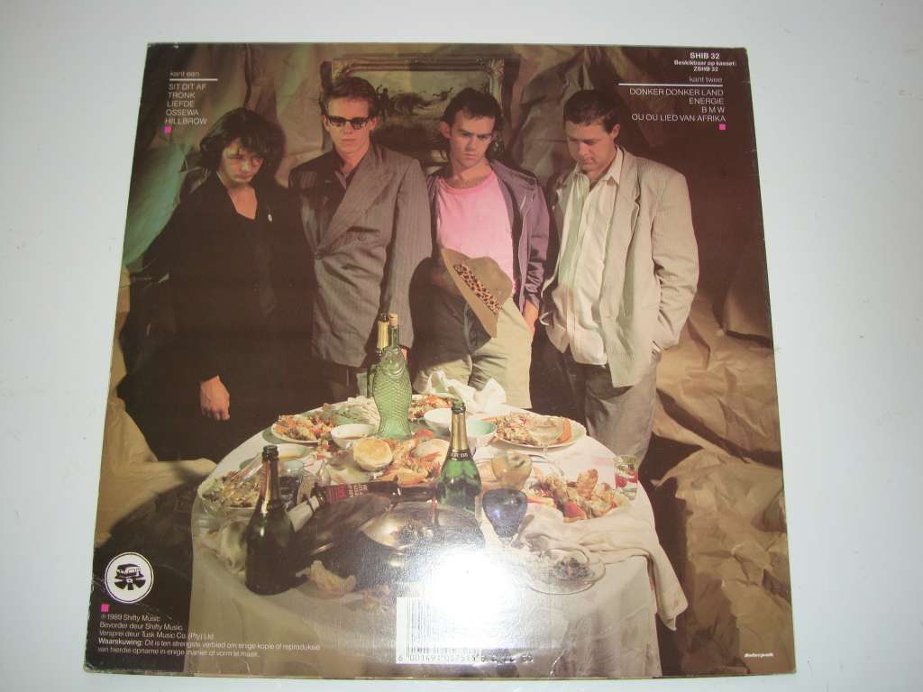 Johannes Kerkorrel en die Gereformeerde blues Band - Eet Kreef! LP