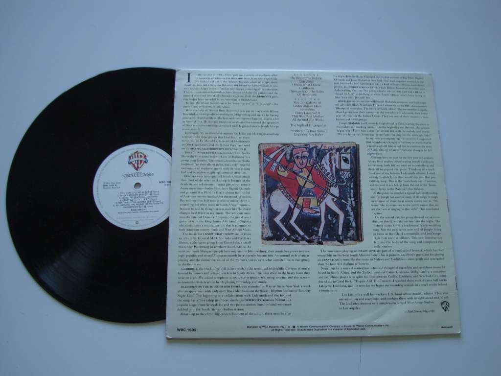 Paul Simon - Graceland LP