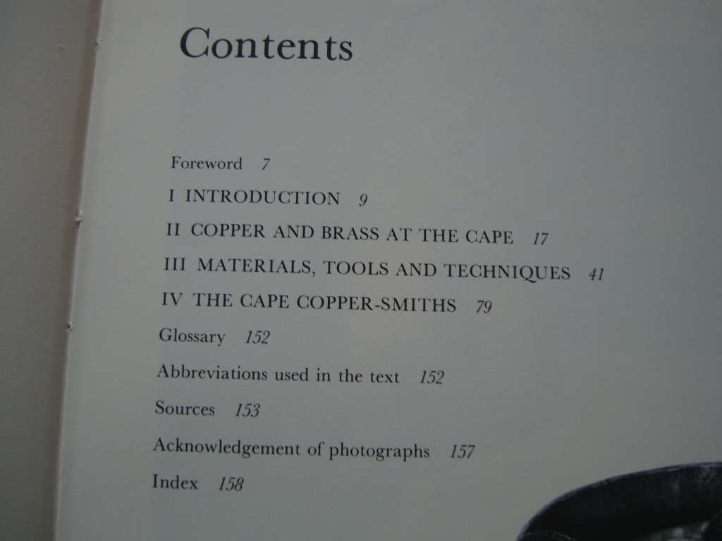 The Cape Coppersmith - Marius le Roux coffee table book