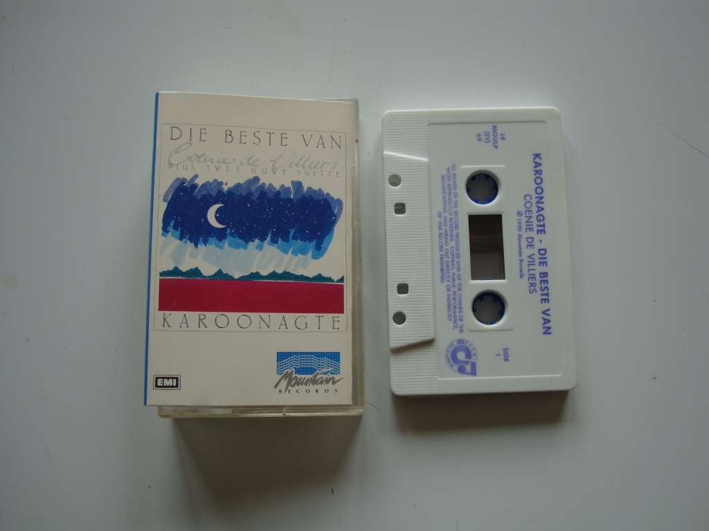 Coenie de Villiers - Die beste van Karoonagte tape cassette