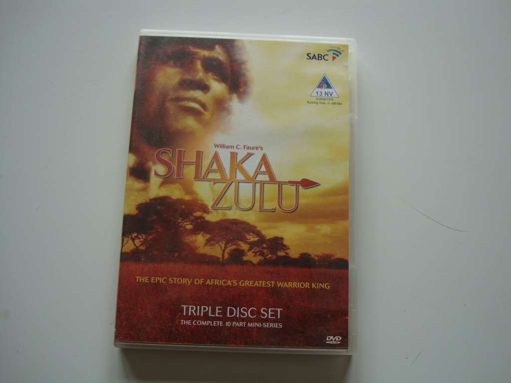 Shaka Zulu TV Series 3 disc boxset DVD