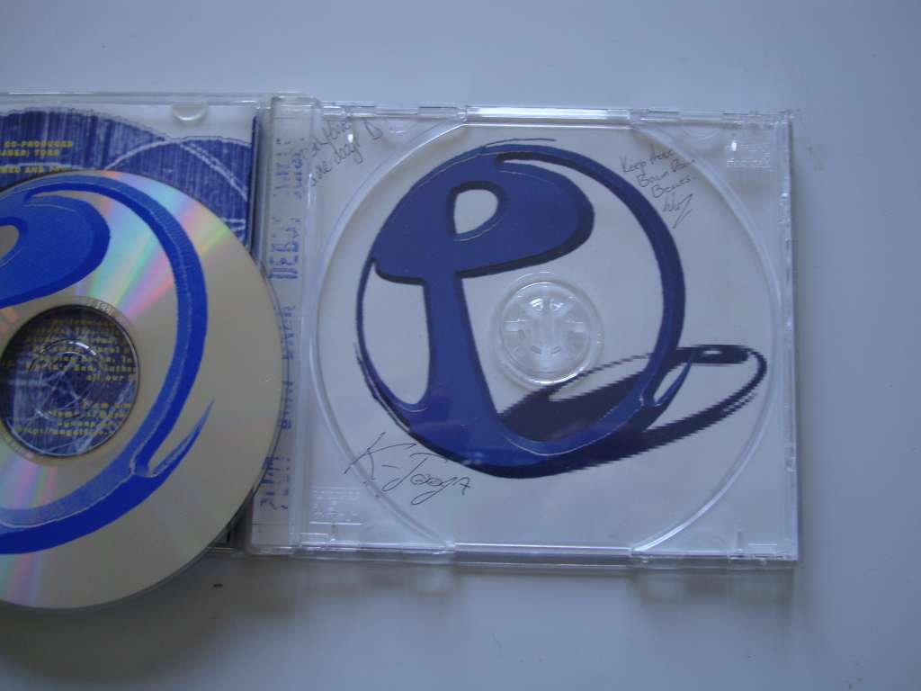 Plum - Jump Back - debut CD single - Signed by the band