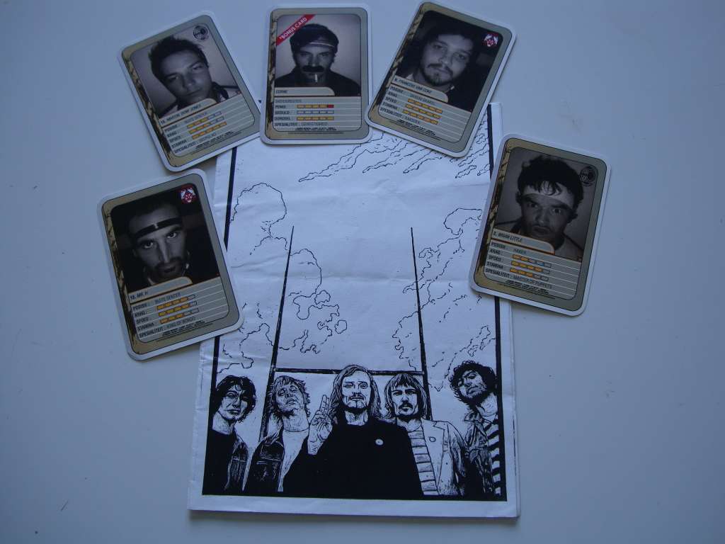 Fokofpolisiekar 2005 Tevrede? music video launch memoribilia