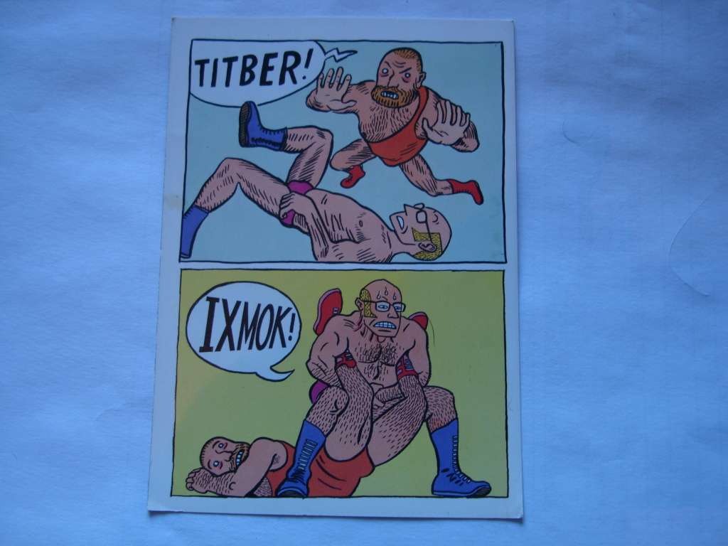 Bitterkomix postcard 2004