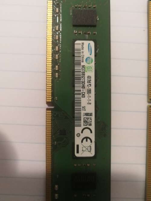 2 x 4GB DDR3 RAM