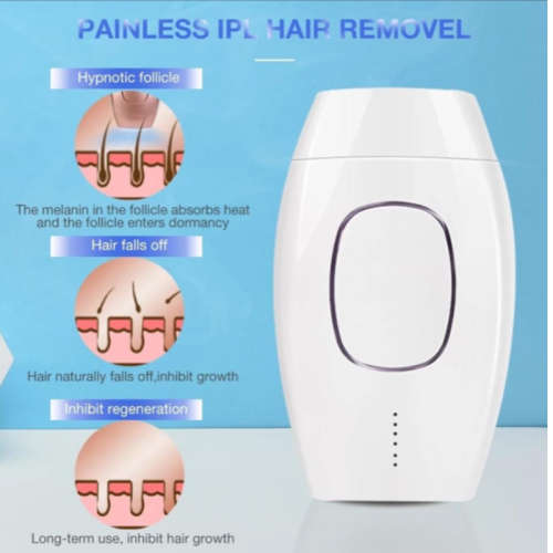 Permanent IPL Epilator Hair Removal Device
