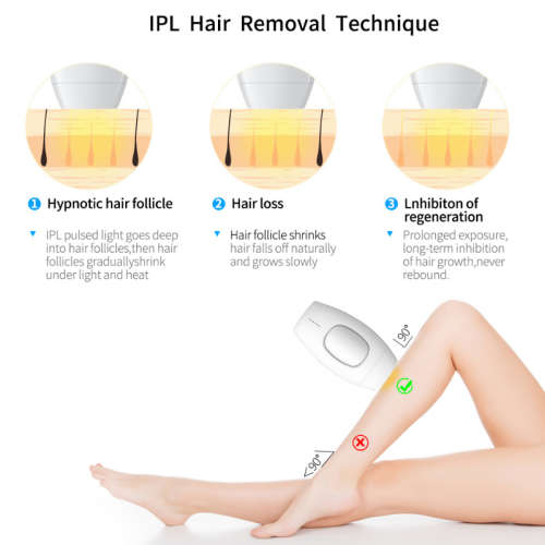 Permanent IPL Epilator Hair Removal Device