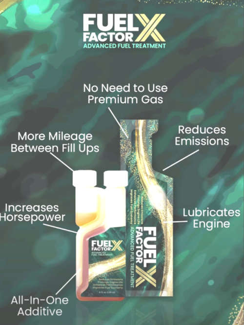 FX Fuel Factor Advanced Fuel Petrol and Diesel Fuel Saving Treatment Bottle /Sachets