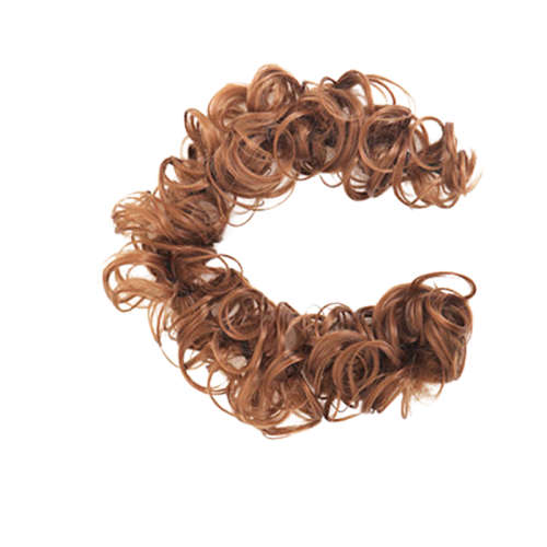 Modern Adjustable Curly Hair Messy Styling Bun Accessories Hairpiece