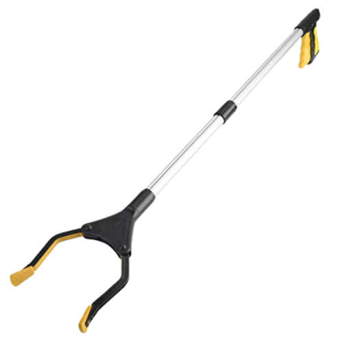Reacher, Grabber, Long Handy Trash Hand Claw Assistant Living Pick Up Clamp