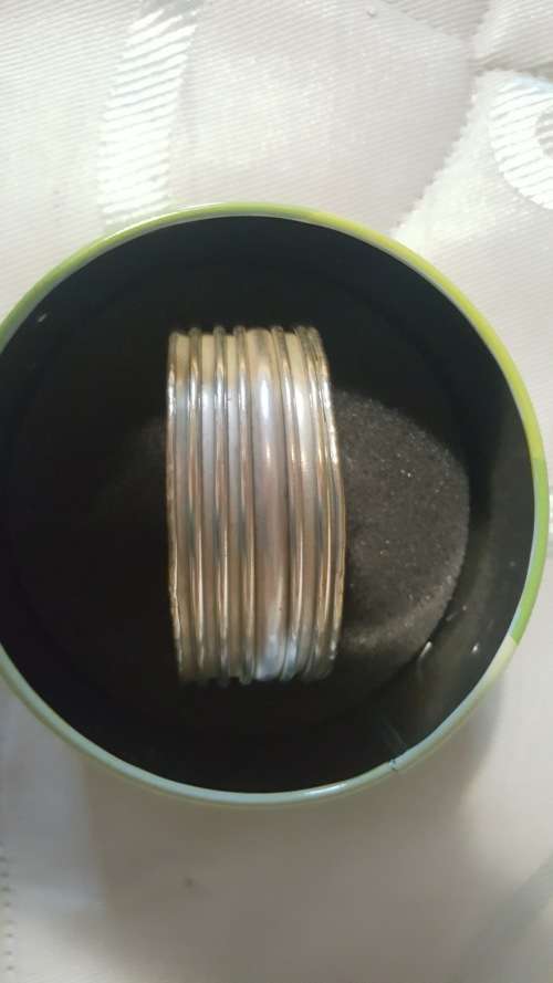 925 Sterling Silver Adjustable Bangle