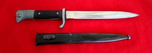 ORIGINAL WW2 GERMAN PARADE BAYONET BY KREBS SOLINGEN
