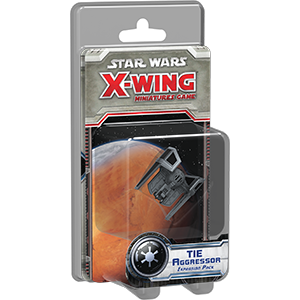 BNIB Fantasy Flight Star Wars X Wing Miniature Game Tie Aggressor Expansion Pack