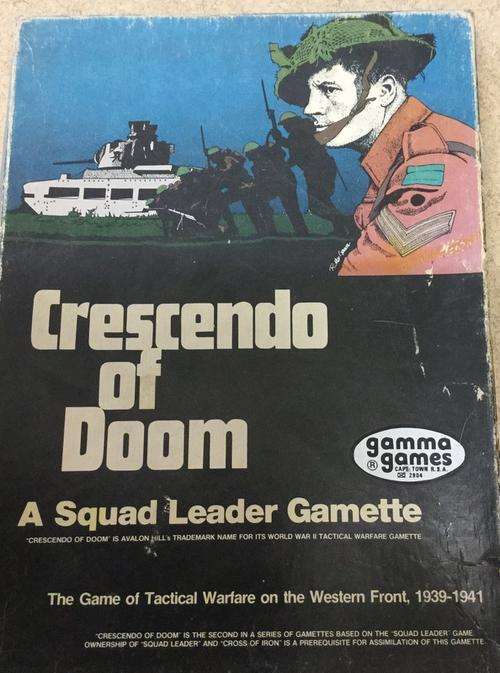 Cresendo of Doom. Squad Leader Gamette