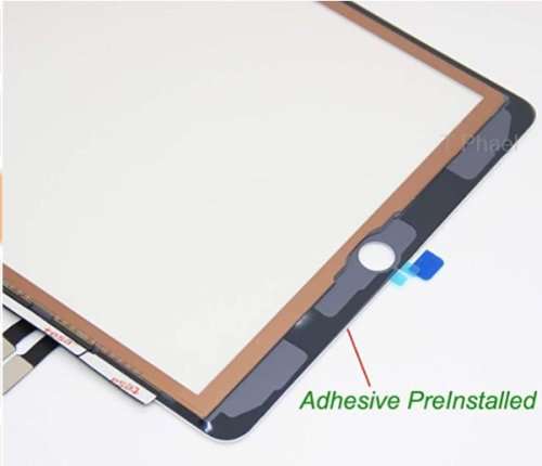 White Digitizer Repair Kit for iPad 9.7` 2018 iPad 6th Gen touch screen replacement kit + tools