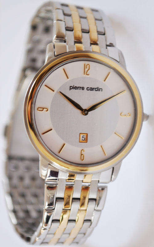 Brand New Pierre Cardin Two Tone Ladies Watch P856404 Feminine and Classy