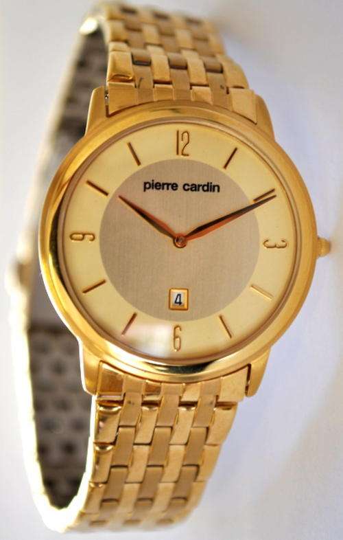 *Brand New* Pierre Cardin Gold Ladies Watch with Champagne Dial P656404 *Feminine and Classy*