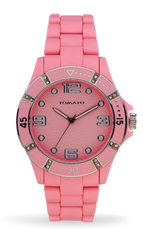 *Brand New* Tomato Ladies Large Freedom Light Pink Watch  luminous markers T633126 *STUNNING WATCH*