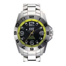 BRAND NEW CATERPILLAR MENS STAINLESS STEEL BRACELET  WATCH **STUNNING MODEL**