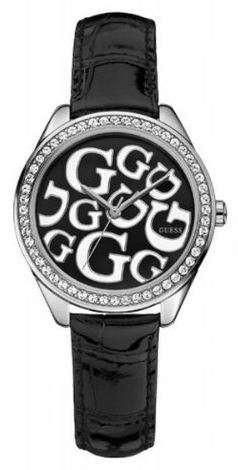 BRAND NEW    GUESS "Mini Sprinkle" Ladies' Crystal Watch with G logos on Dial W65008L2