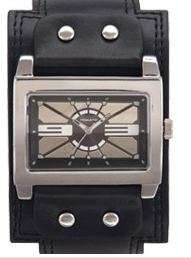 BRAND NEWMENS TOMATO COLLECTION WATCH BLACK STRAP T133098**STUNNING MODEL**